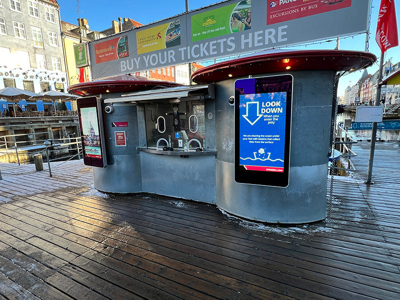 Wall-mounted Outdoor Digital Advertising Displays