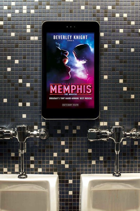 Wall-mounted PCAP Outdoor Touch Screens