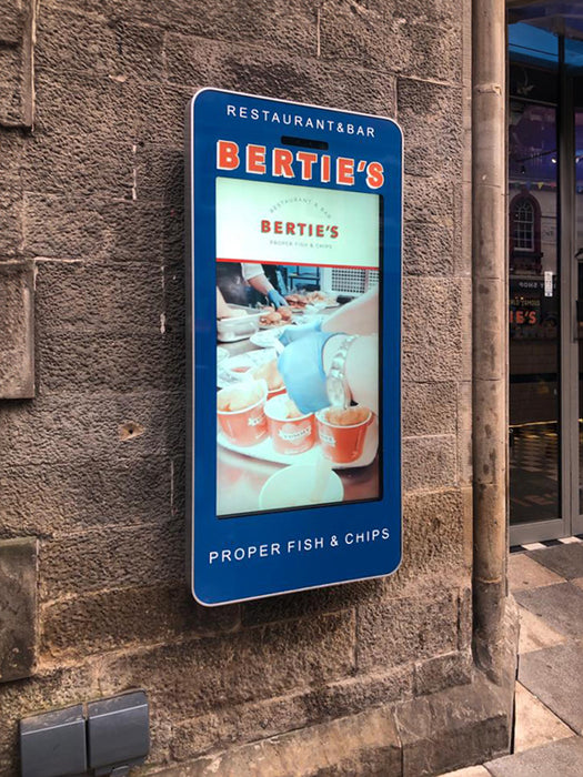 Wall-mounted Outdoor Digital Advertising Displays