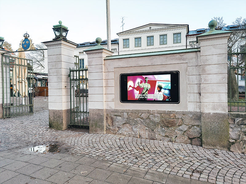 Wall-mounted Outdoor Digital Advertising Displays