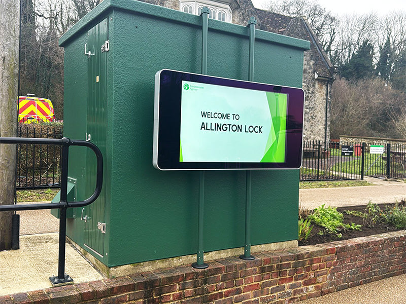 Wall-mounted Outdoor Digital Advertising Displays