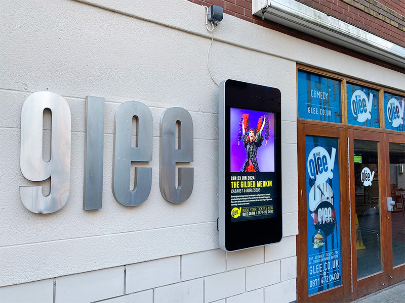 Wall-mounted Outdoor Digital Advertising Displays