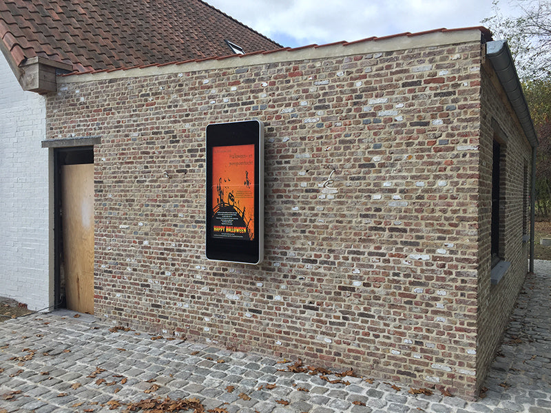 Wall-mounted Outdoor Digital Advertising Displays