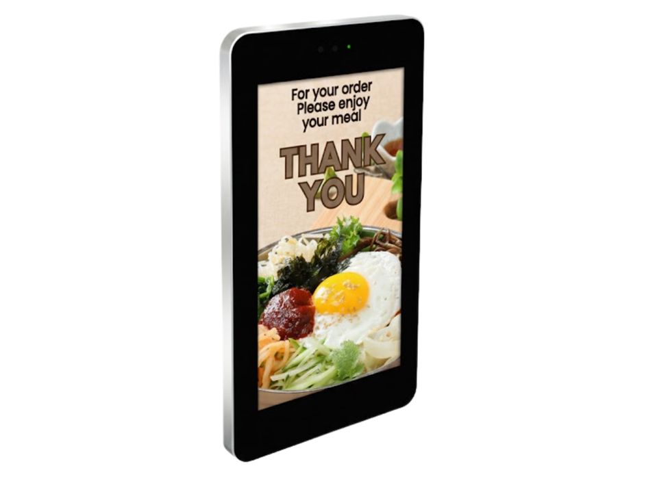 Wall-mounted PCAP Outdoor Touch Screens