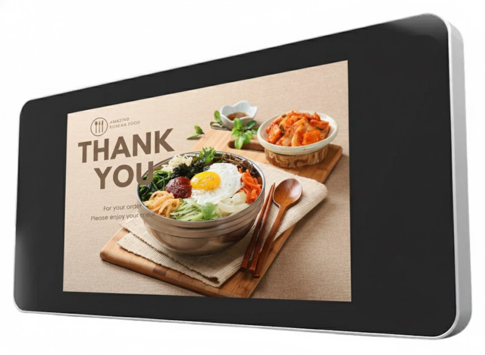 Wall-mounted PCAP Outdoor Touch Screens